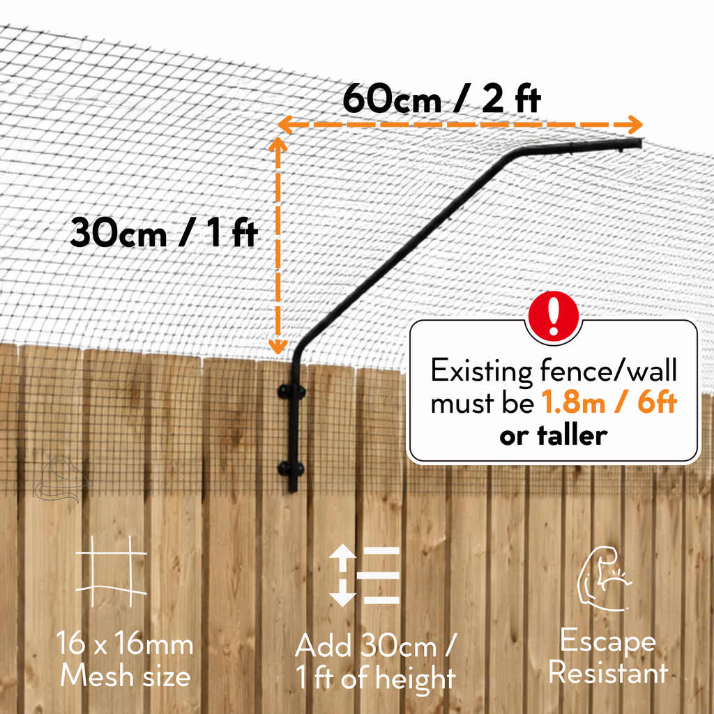 Cat Fence Extension Kit